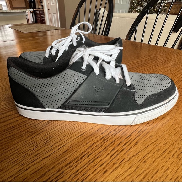 ⭐️ Puma Men’s El Ace 2 Black & Gray sneakers Size 9 - Picture 13 of 15